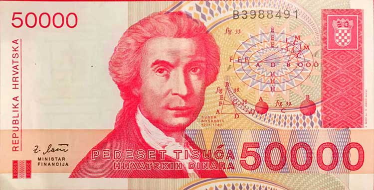 50.000 kroatiske dinar