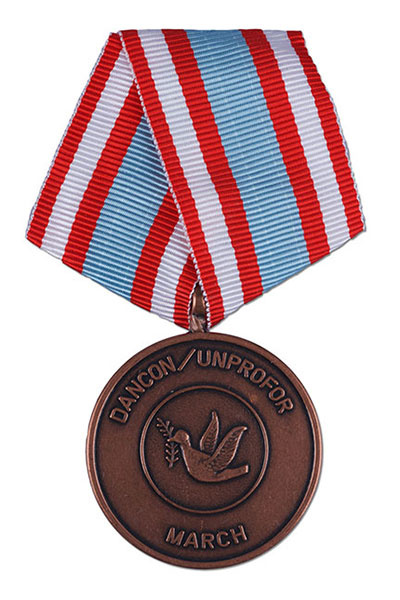Dancon March medalje, UNPROFOR udgave